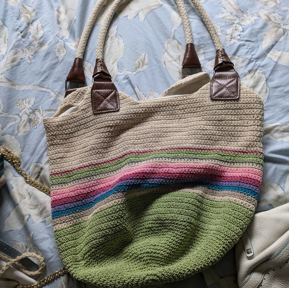 Colorful beachy bag